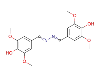 4,4'-hydrazine-1,2-diylidenebis(methan-1-yl-1-ylidene)bis(2,6-dimethoxyphenol)