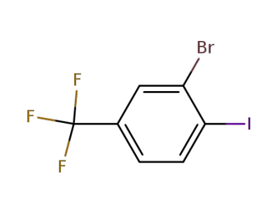 2-bromo-1-iodo-4-(trifluoromethyl)benzene