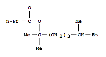1,1,5-trimethylheptyl butyrate