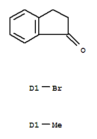 1H-Inden-1-one, 4(or7)-bromo-2,3-dihydro-7(or 4)-methyl- (9CI)