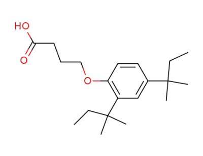 4-(2,4-di-<i>tert</i>-pentyl-phenoxy)-butyric acid