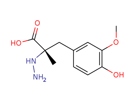(S)-2-hydrazino-3-(4-hydroxy-3-methoxyphenyl)-2-methylpropionic acid