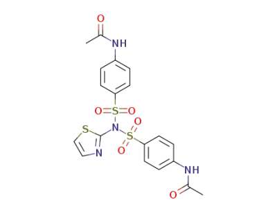 N,N-bis(4-acetamidobenzenesulfonyl)-2-aminothiazole