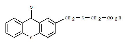 [[(9-oxo-9H-thioxanthen-2-yl)methyl]thio]acetic acid